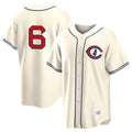 C.Cubs #6 Matt Shaw Player Cream Field of Dreams Home Game Edoa Stitched Jerseys