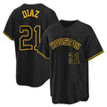 H.Astros #21 Yainer Diaz Player Snake Skin City Home Game Edoa Stitched Jerseys