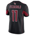 A.Cardinals #11 Larry Fitzgerald Player Black Vapor Untouchable Color Rush Limited Edoa Stitched Jerseys