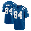 IN.Colts #84 Tyler Warren Player Royal Home Game Edoa Stitched Jerseys