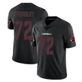 A.Cardinals #72 Hjalte Froholdt Player Black Impact Limited Home Game Edoa Stitched Jerseys