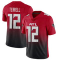 A.Falcons #12 Avieon Terrell Player Red Vapor Untouchable Limited Home Game Edoa Stitched Jerseys