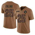 A.Cardinals #25 Zaven Collins Player Brown Limited Salute To Service Game Edoa Stitched Jerseys