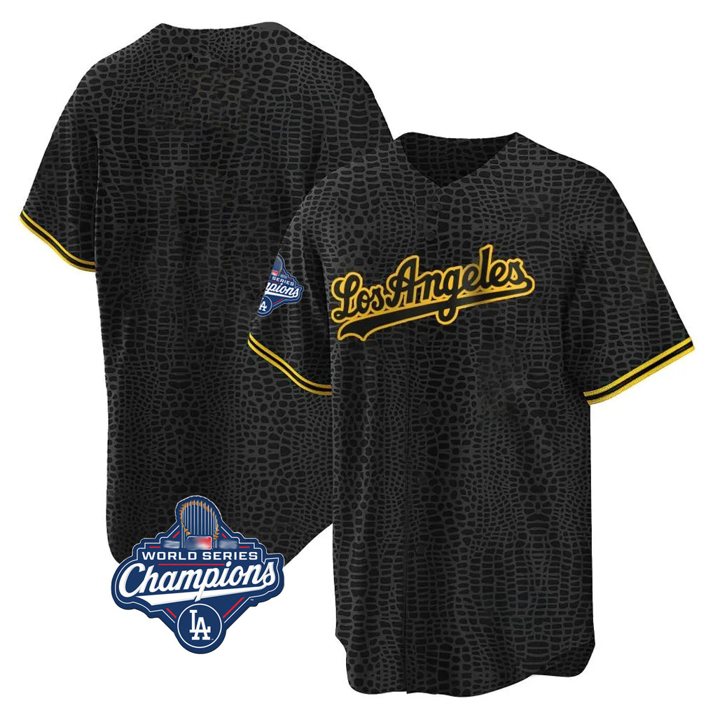 LA.Dodgers ## Dodgers Blank Player Black Gold Limited Home World Series Meet Edoa Stitched Jerseys