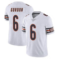 C.Bears #6 Kyler Gordon Player White Vapor Untouchable Limited Home Game Edoa Stitched Jerseys