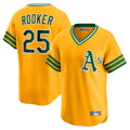 Athletics #25 Brent Rooker Player Gold Cooperstown Collection T-shirt Game Edoa Stitched Jerseys