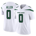 NY.Jets #0 Braelon Allen Player White Limited Vapor F.U.S.E. Home Game Edoa Stitched Jerseys