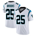 C.Panthers #25 Jonathon Brooks Player White Vapor Untouchable Limited Game Edoa Stitched Jerseys
