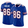 B.Bills #86 Dalton Kincaid Player Royal Vapor F.U.S.E. Limited Home Game Edoa Stitched Jerseys