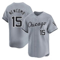 C.White Sox #15 Sean Newcomb Player Gray Road Limited Home Edoa Stitched Jerseys