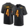 W.Commanders #4 Frankie Luvu Player Black Home Game Edoa Stitched Jerseys