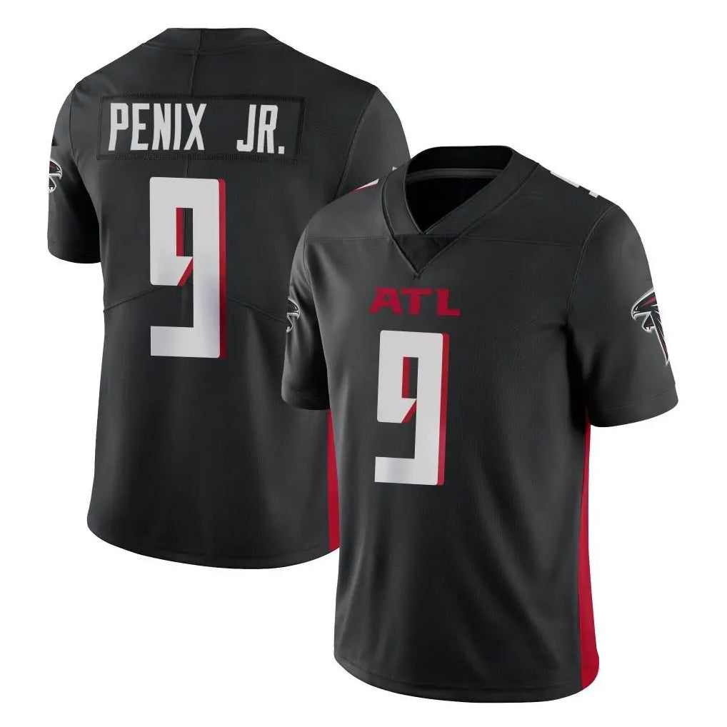 A.Falcons #9 Michael Penix Jr. Player Black Vapor Untouchable Limited Home Game Edoa Stitched Jerseys