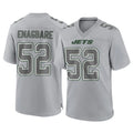 NY.Jets #52 Kingsley Enagbare Player Gray Limited Atmosphere Fashion Home Game Edoa Stitched Jerseys