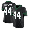 NY.Jets #44 Jamien Sherwood Player Black Limited Legacy Vapor F.U.S.E. Home Game Edoa Stitched Jerseys