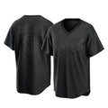 Athletics #9 Reggie Jackson Player Black Pitch Fashion T-shirt Home Game Edoa Stitched Jerseys