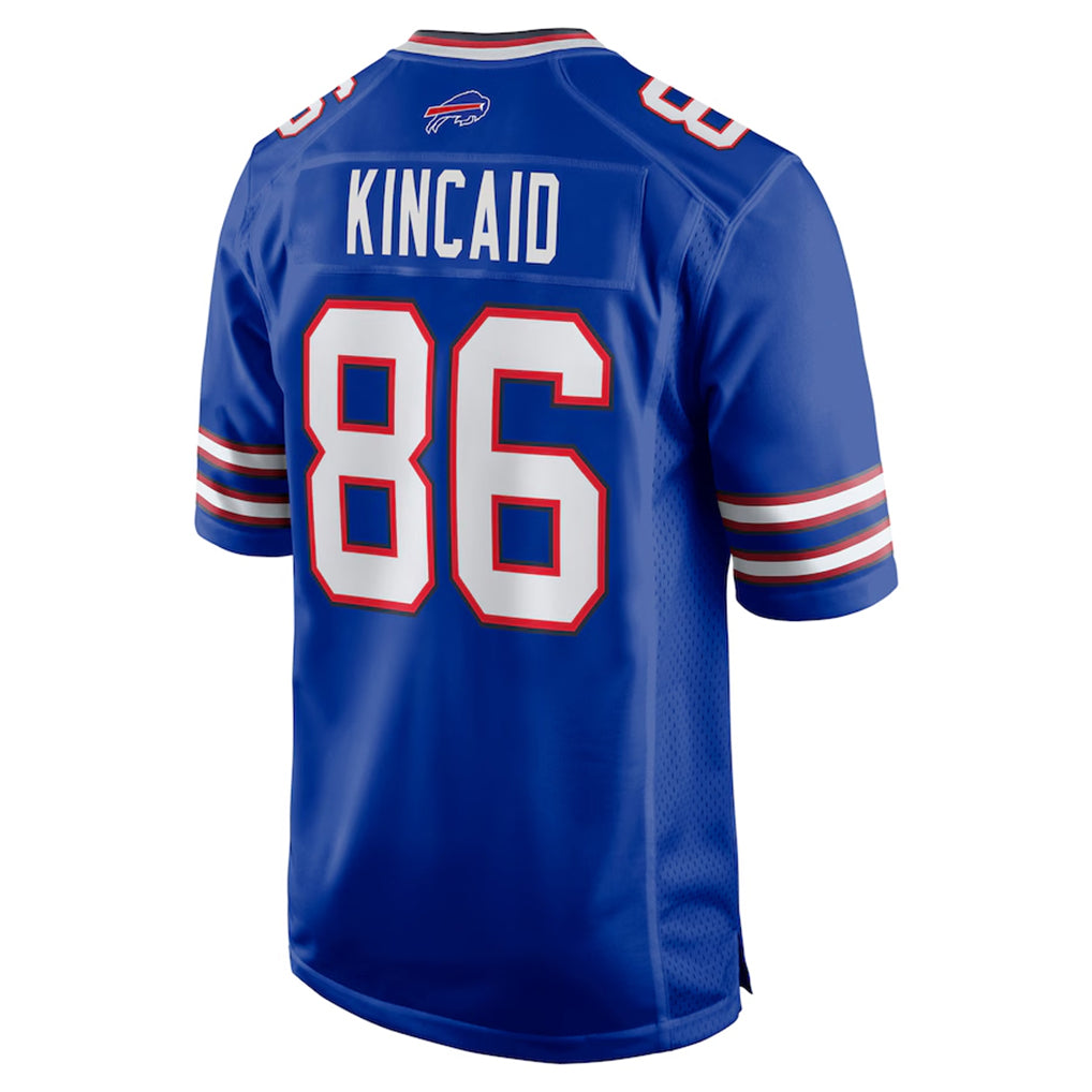 B.Bills #86 Dalton Kincaid Player Royal Home Game Edoa Stitched Jerseys