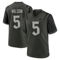 NY.Jets #5 Garrett Wilson Player Green 2025 Rivalries Collection Home Game Edoa Stitched Jerseys