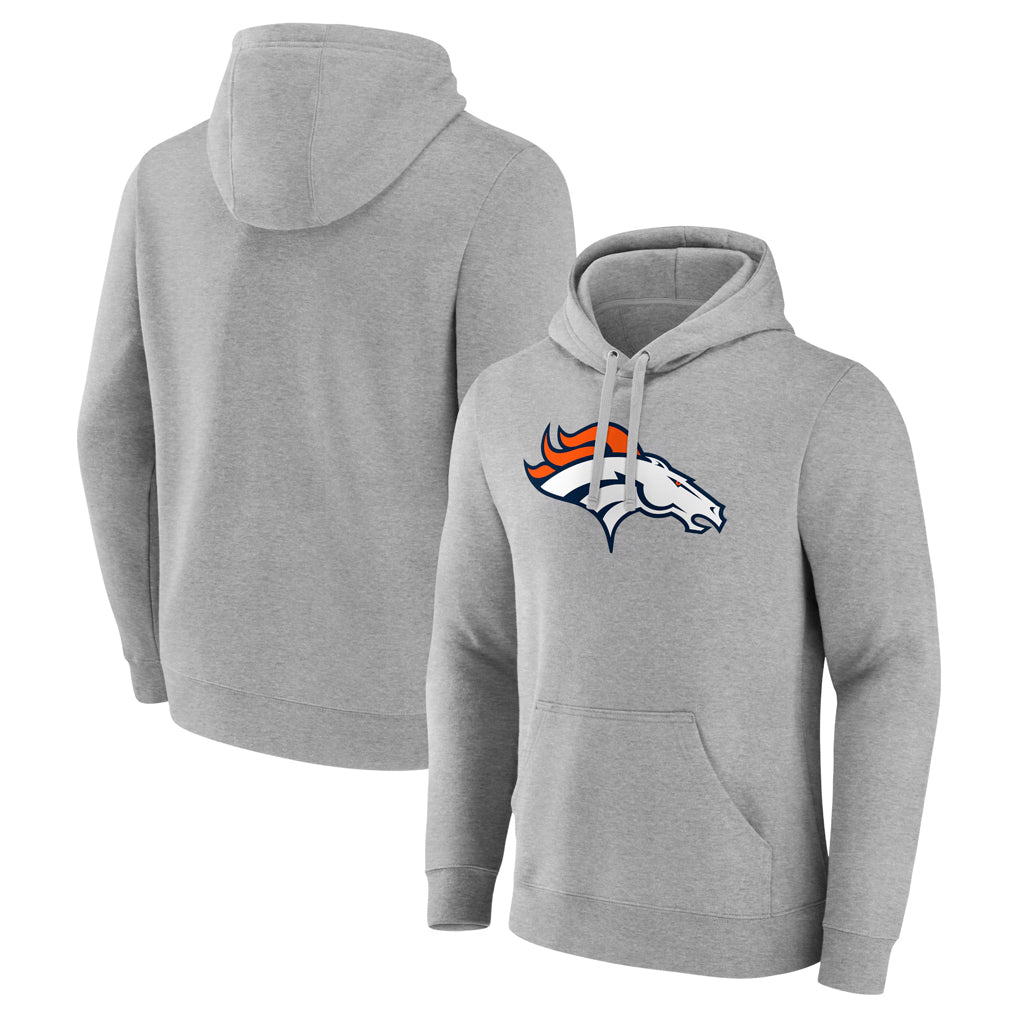 D.Broncos ## Broncos Blank Player Gray Pullover Hoodie Limited Edoa Stitched Jerseys