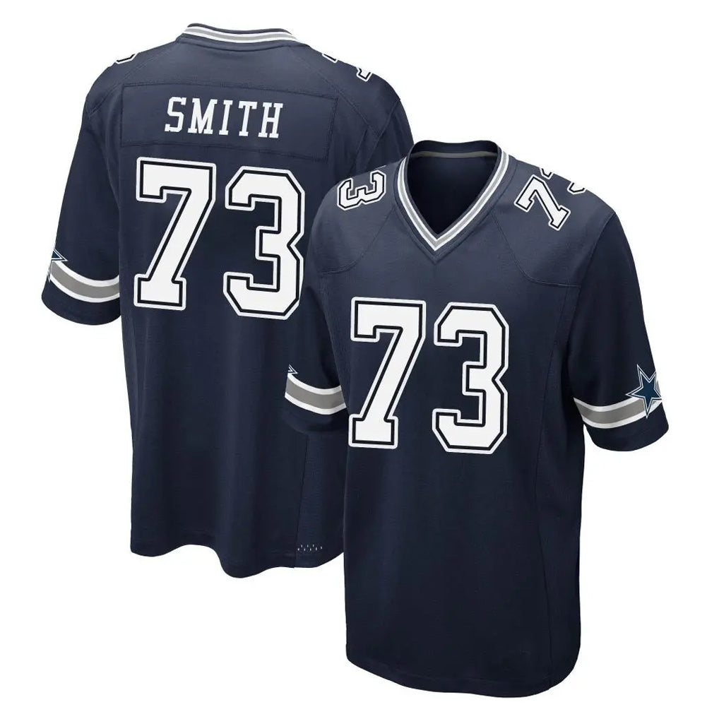 D.Cowboys #73 Tyler Smith Player Navy Home Game Edoa Stitched Jerseys