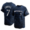 A.Diamondbacks #7 Corbin Carroll Player Royal Limited National League Game All-Star Edoa Stitched Jerseys
