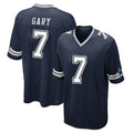 D.Cowboys #7 Rashan Gary Player Navy Home Game Edoa Stitched Jerseys