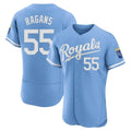 KC.Royals #55 Cole Ragans Player Light Blue Alt Limited Elite Home Edoa Stitched Jerseys