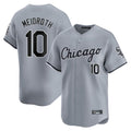C.White Sox #10 Chase Meidroth Player Gray Road Limited Home Edoa Stitched Jerseys