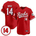 C.Reds #14 Pete Rose Player Red Vapor Premier Limited Home Edoa Stitched Jerseys