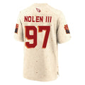 A.Cardinals #97 Walter Nolen III Player Cream Rivalries Collection Game Edoa Stitched Jerseys