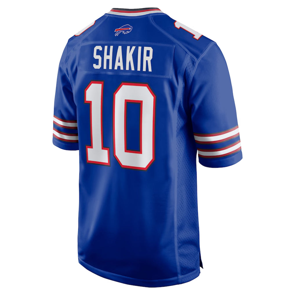 B.Bills #10 Khalil Shakir Player Royal Home Game Edoa Stitched Jerseys