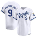 KC.Royals #9 Vinnie Pasquantino Player White Alt Limited Home Edoa Stitched Jerseys