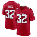 A.Falcons #32 Cash Jones Player Red Team Color Home Game Edoa Stitched Jerseys