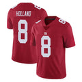 NY.Giants #8 Jevon Holland Player Red Limited Vapor Untouchable Home Game Edoa Stitched Jerseys