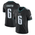 P.Eagles #6 DeVonta Smith Player Black Limited Vapor Untouchable Home Game Edoa Stitched Jerseys