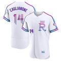 KC.Royals #14 Jac Caglianone Player White 2026 City Connect Limited Elite Home Edoa Stitched Jerseys