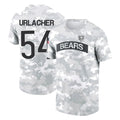 C.Bears #54 Brian Urlacher Player Arctic Camo Salute to Service Performance T-Shirt Limited Edoa Stitched Jerseys