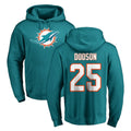 M.Dolphins #25 Tyrel Dodson Player Aqua LOGO Pullover Hoodies Limited Edoa Stitched Jerseys