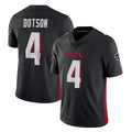 A.Falcons #4 Jahan Dotson Player Black Vapor Untouchable Limited Home Game Edoa Stitched Jerseys