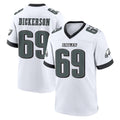 P.Eagles #69 Landon Dickerson Player White Game Home Edoa Stitched Jerseys