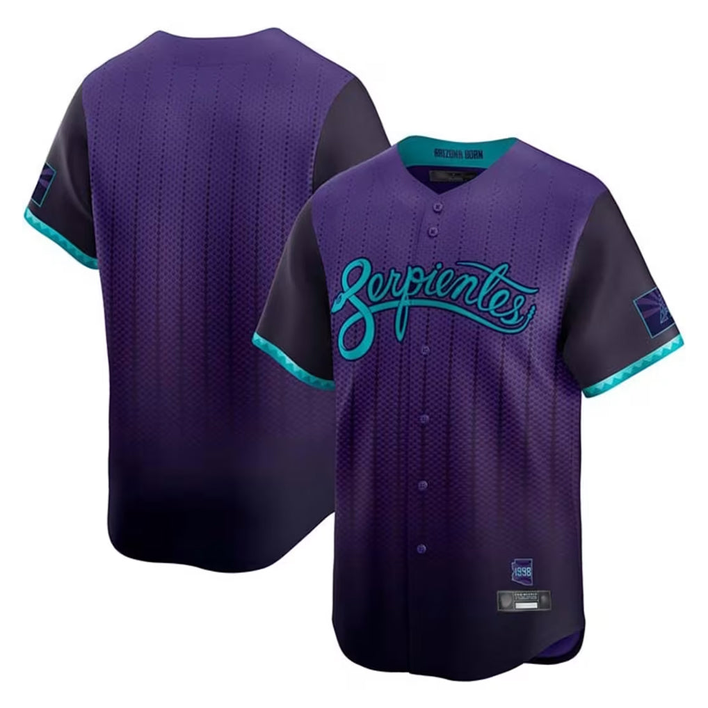 A.Diamondbacks ## Diamondbacks Blank Player Purple 2025 City Connect Limited Home Game Edoa Stitched Jerseys