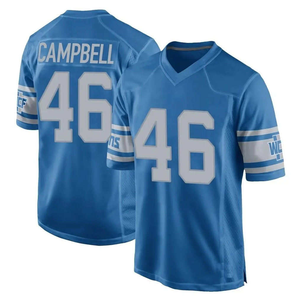 D.Lions #46 Jack Campbell Player Blue Vapor Untouchable Throwback Game Edoa Stitched Jerseys