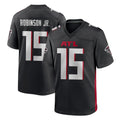 A.Falcons #15 Brian Robinson Player Black Home Game Edoa Stitched Jerseys