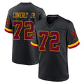 W.Commanders #72 Josh Conerly Jr. Player Black Limited Home Game Edoa Stitched Jerseys