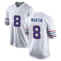 B.Bills #8 Terrel Bernard Player White Alternate Game Edoa Stitched Jerseys