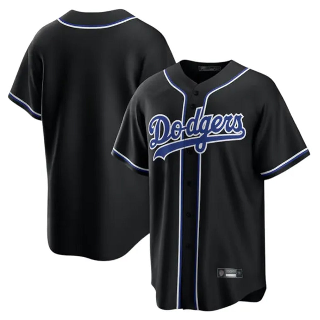 LA.Dodgers ## Dodgers Blank Player Black Carbon Limited Home Edoa Stitched Jerseys