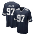 D.Cowboys #97 Kenny Clark Player Navy Home Game Edoa Stitched Jerseys