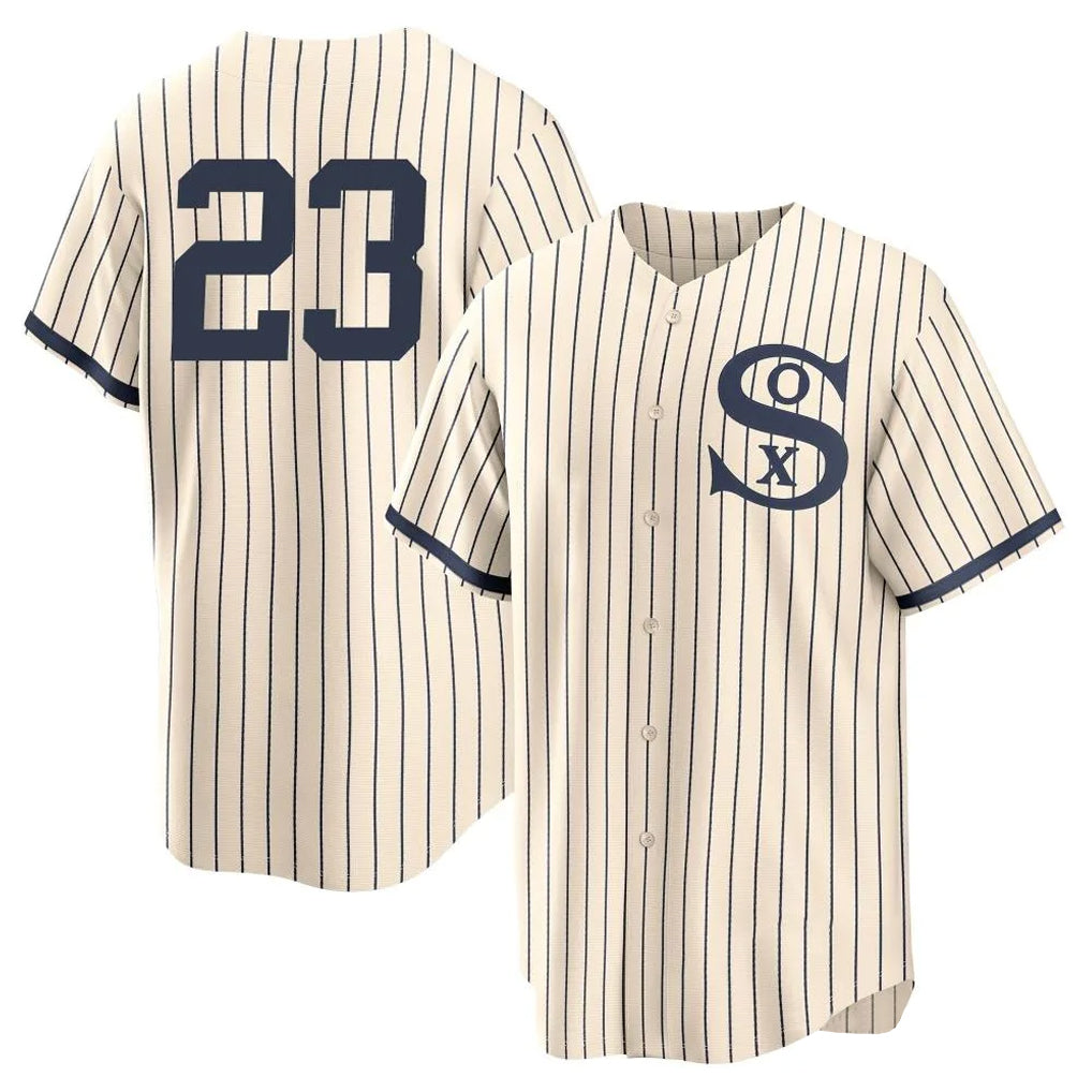 C.White Sox #23 Andrew Benintendi Player Cream Field of Dreams Home Game Edoa Stitched Jerseys