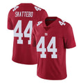 NY.Giants #44 Cam Skattebo Player Red Limited Vapor Untouchable Home Game Edoa Stitched Jerseys