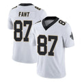 NO.Saints #87 Noah Fant Player White Limited Vapor Untouchable Home Game Edoa Stitched Jerseys