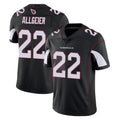 A.Cardinals #22 Tyler Allgeier Player Black Vapor Limited Home Game Edoa Stitched Jerseys